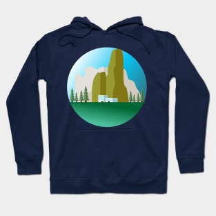 Fun minimalist land Hoodie